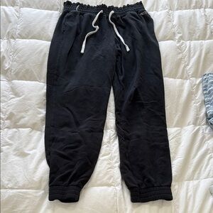 Kids Black Jogger Pants